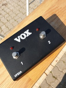 VOX VSF2A Footswitch BRUGT
