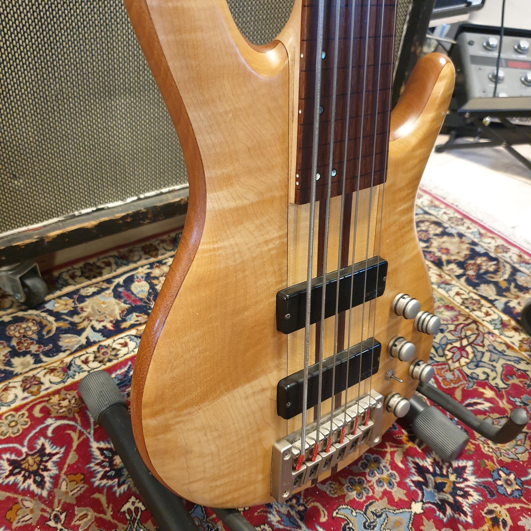 Cort A6 - 6 strenget båndløs bas Six String Fretless Bass